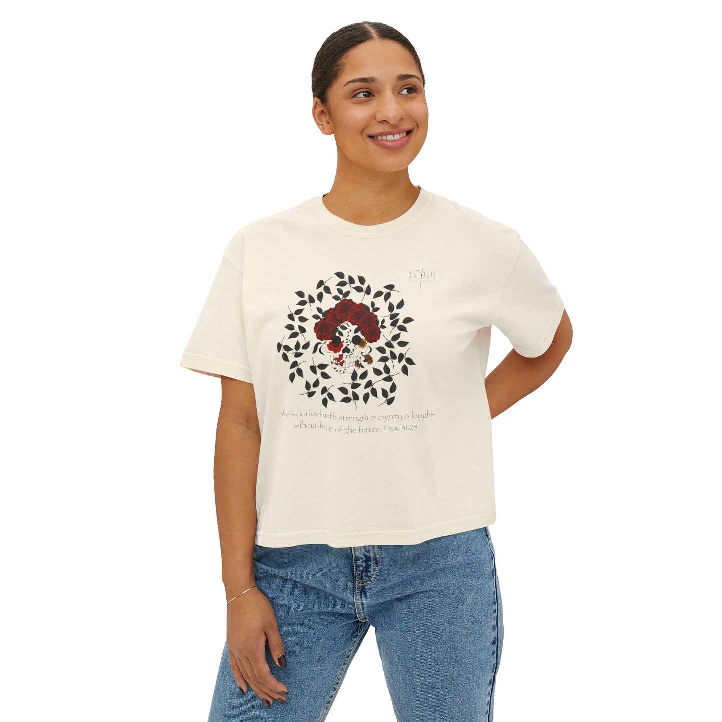 Prov3125 English Women's Boxy Tee