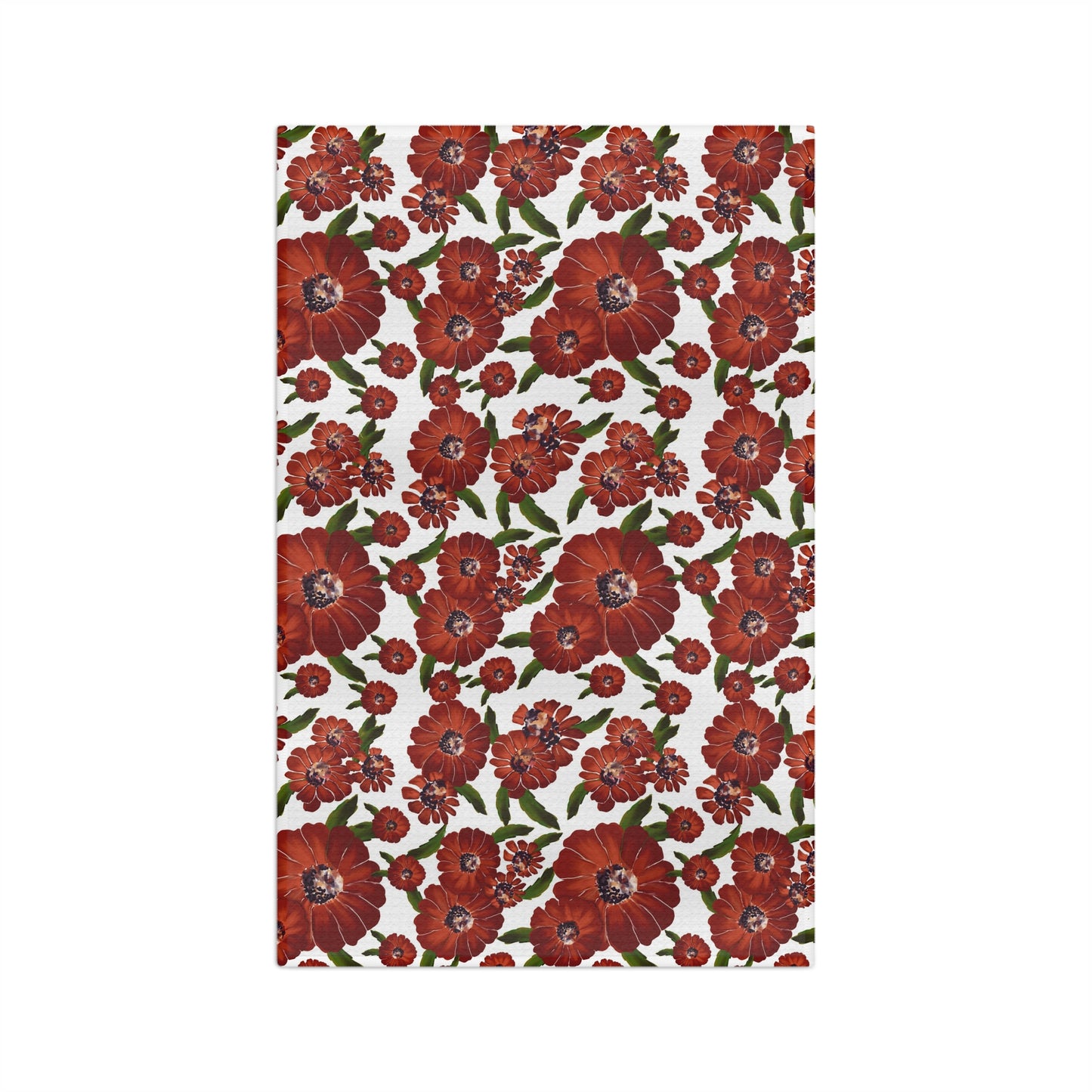 Golden Bloom Microfiber Tea Towel