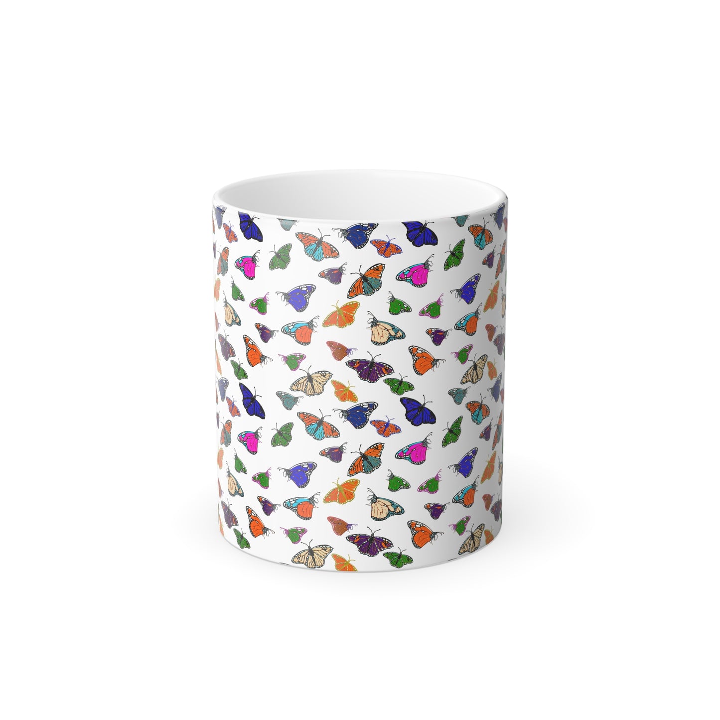 Color Morphing Butterfly Mug, 11oz