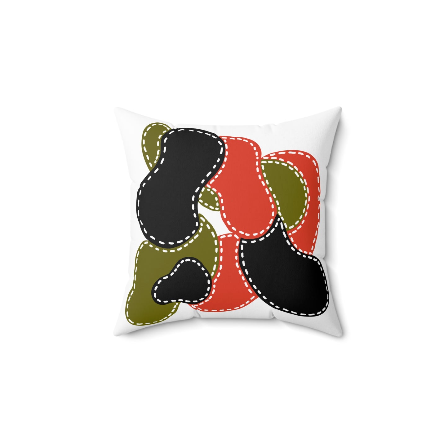 Spun Polyester Square Pillow I