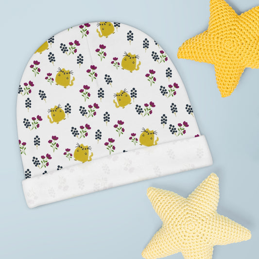 Baby Catnip Beanie (AOP)